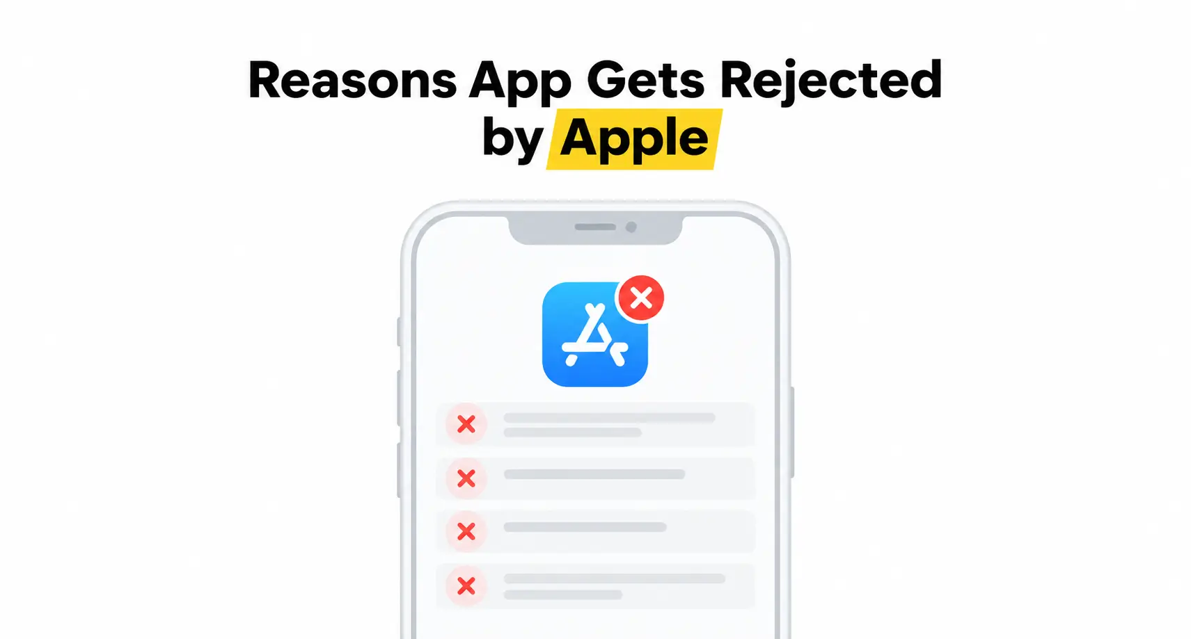 18 Reasons Your App Was Rejected by Apple and How to Fix Each One